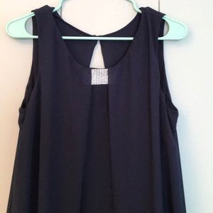 JBS blue evening dress